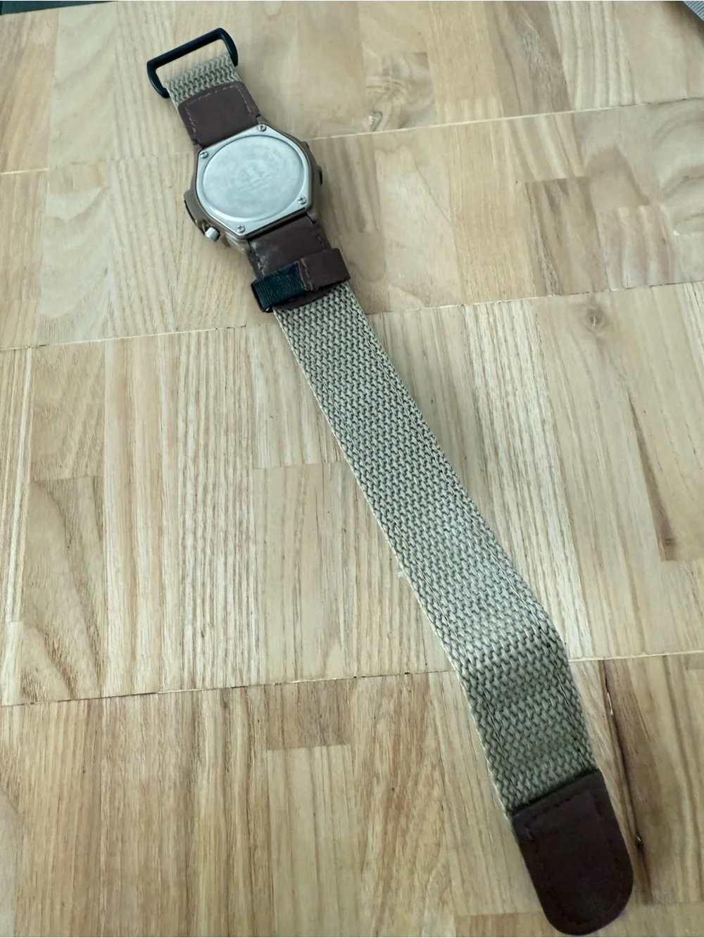 Casio Forester brown and tan outdoor casual watch NEW BATTERY